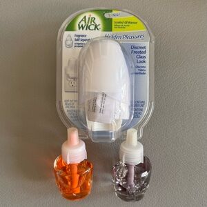 AIR WICK - Hidden Pleasures | Set of Dispenser & 2 Cartridges | NEW In Box